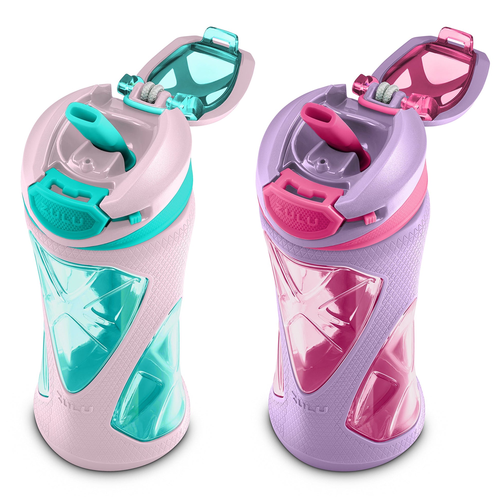 torque-16oz-tritantm-plastic-kids-water-bottle-set-of-2-q4 Zulu_Torque_16oz_Straw_Angle_2Pack_FrostingMagenta.jpg